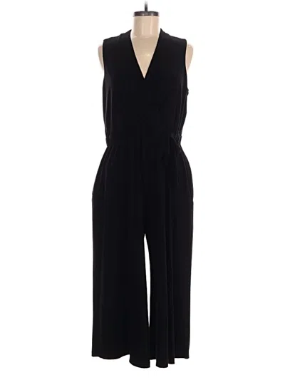 Pre-owned Sandra Darren Jumpsuit In Black