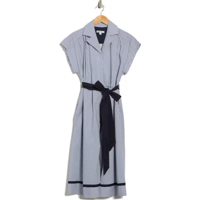 Sandra Darren Midi Shirtdress In Multi