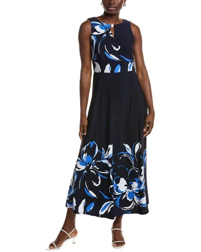 Sandra Darren Surplice Midi Dress