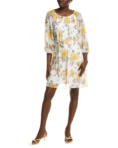 Sandra Darren Tie Waist Shift Dress