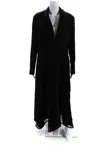 Sandra Mansour Womens Blazer Midi Dress With Crochet Gaudet Black In Black