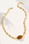 Sandralexandra Mariner Link Necklace In Brown