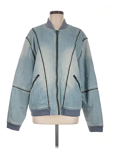 Sandrine Rose Denim Jacket In Blue