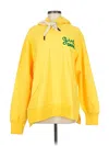 Sandrine Rose Pullover Hoodie In Yellow