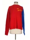 Sandrine Rose Wool Pullover Sweater In Red