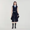 Sandro 2-in-1 Vest Top In Blue