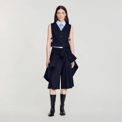 SANDRO 2-IN-1 VEST TOP