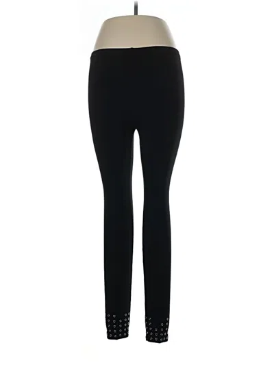 Pre-owned Sandro Active Pants In Black