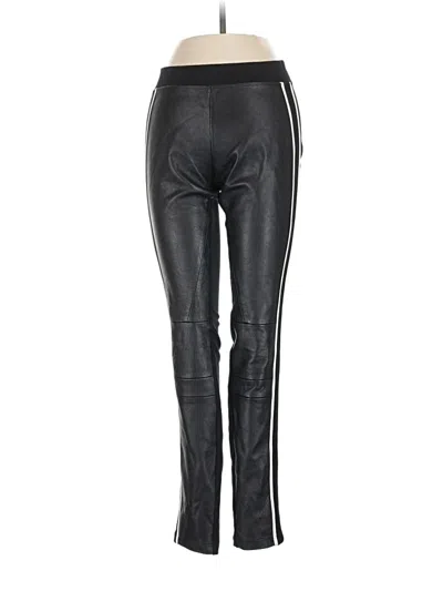 Pre-owned Sandro Active Pants In Black