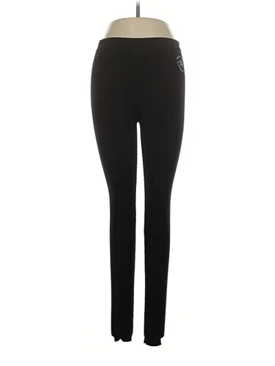 Pre-owned Sandro Active Pants In Black
