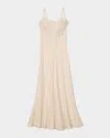 Sandro Aubepine Maxi Dress In Ecru