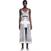 Sandro Printed Skirt-overlay Shorts In Multi