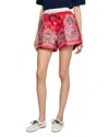 Sandro Bandana-print Shorts In Red/white