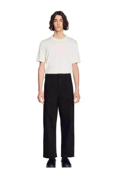 Sandro Barrel Jeans In Multi
