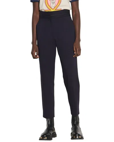 Sandro Basic Pant In 44-marine