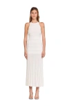 Sandro Beaded Dress In White
