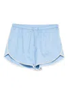 Sandro Beaded-trim Shorts In Blue