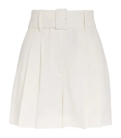 SANDRO BELTED SHORTS