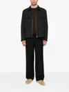 Sandro Belt-loop Pocket Trousers In Black