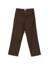 Sandro Belt-loop Pocket Trousers In Brown
