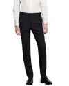 Sandro Straight-leg Tailored Trousers In Blue