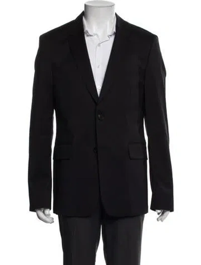 Pre-owned Sandro Blazer In Black