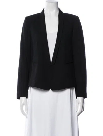 Pre-owned Sandro Blazer In Black
