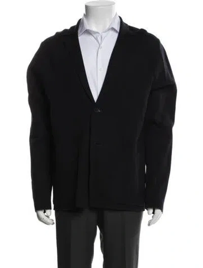 Pre-owned Sandro Blazer In Black