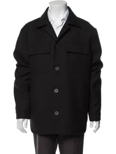Pre-owned Sandro Blazer In Blue