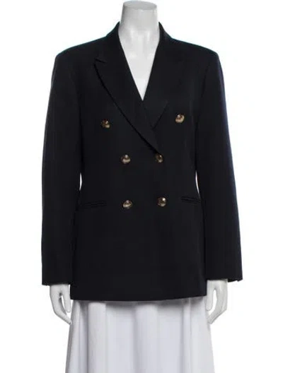 Pre-owned Sandro Blazer In Blue/green