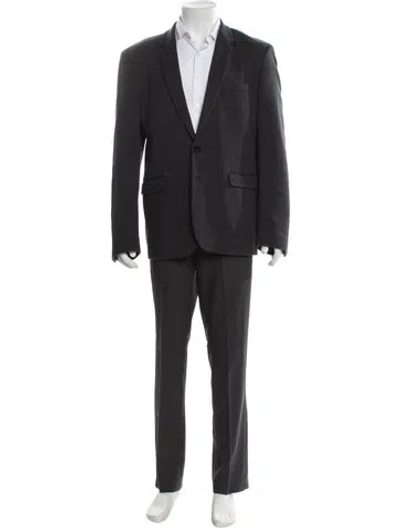 Pre-owned Sandro Blazer In Gray