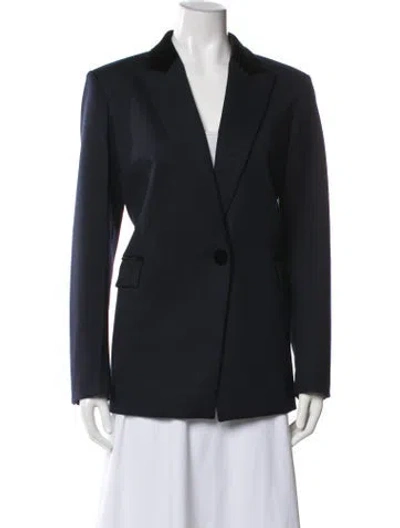 Pre-owned Sandro Blazer In Gray