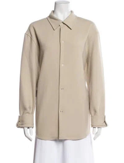 Pre-owned Sandro Blazer In Gray