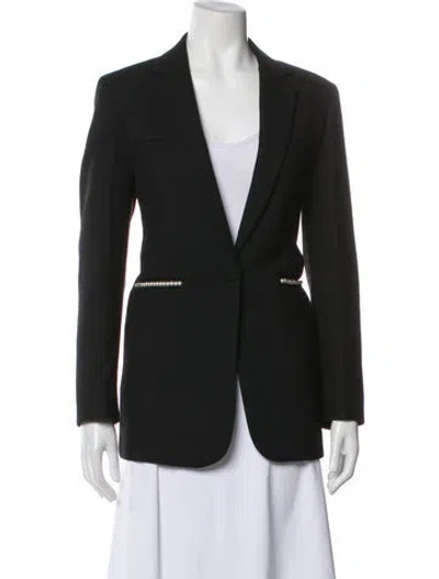 Pre-owned Sandro Blazer In Green