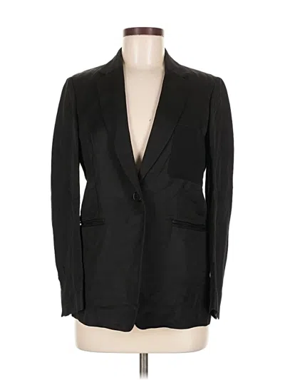 Pre-owned Sandro Blazer Jacket In Black