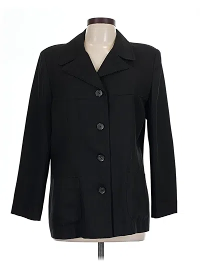 Pre-owned Sandro Blazer Jacket In Black