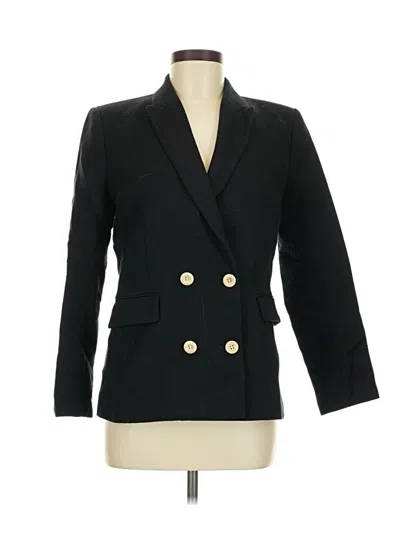 Pre-owned Sandro Blazer Jacket In Black