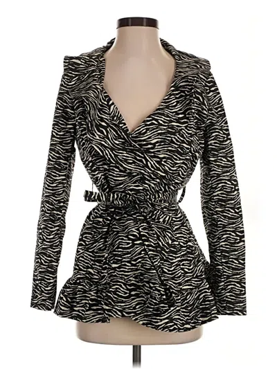 Pre-owned Sandro Blazer Jacket In Black