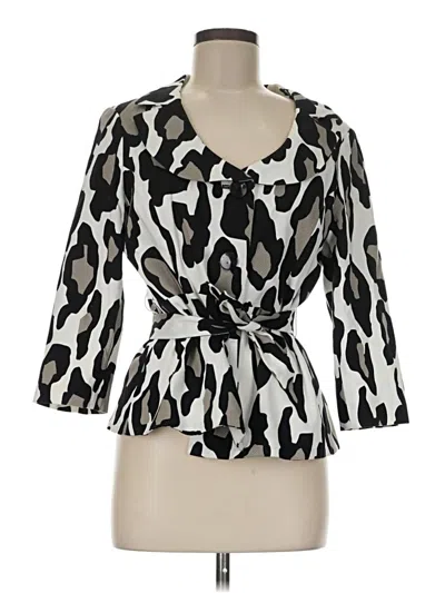 Pre-owned Sandro Blazer Jacket In Ivory
