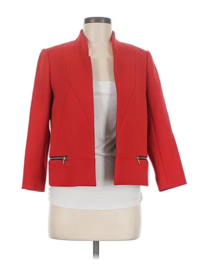 Pre-owned Sandro Blazer Jacket In Red