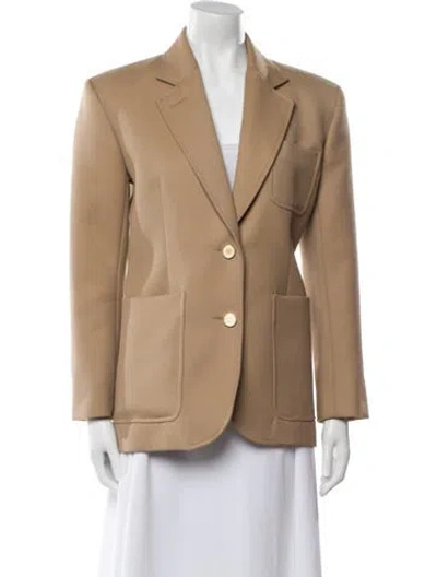 Pre-owned Sandro Blazer In Neutral