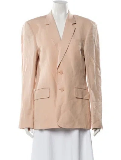 Pre-owned Sandro Blazer In Neutral