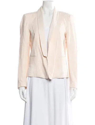 Pre-owned Sandro Blazer In Neutral