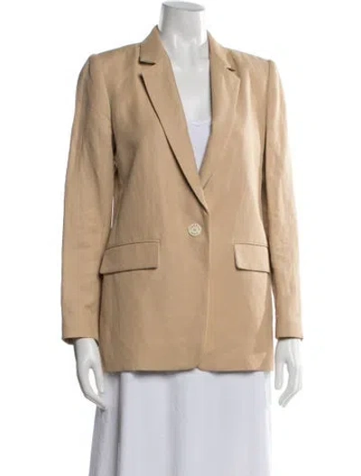 Pre-owned Sandro Blazer In Neutral