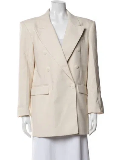 Pre-owned Sandro Blazer In Neutrals