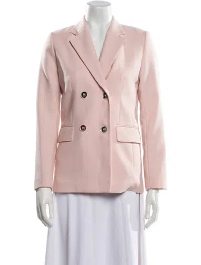 Pre-owned Sandro Blazer In Pink