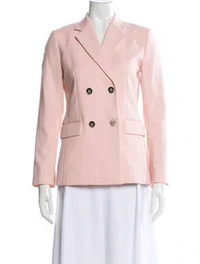 Pre-owned Sandro Blazer In Pink