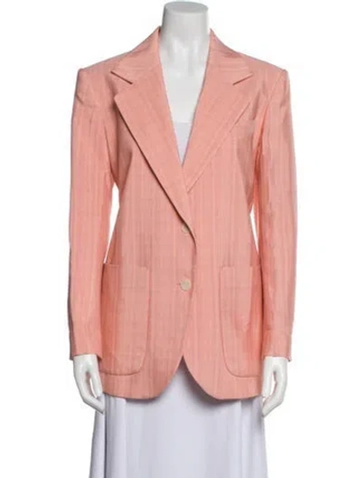 Pre-owned Sandro Blazer In Pink