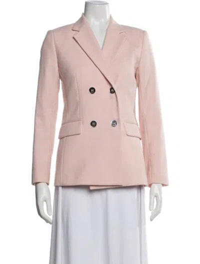 Pre-owned Sandro Blazer In Pink