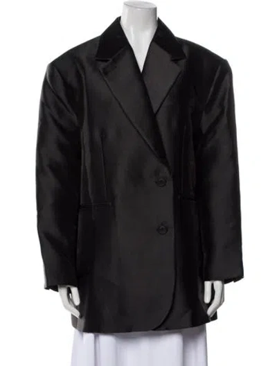 Pre-owned Sandro Blazer W/ Tags In Black